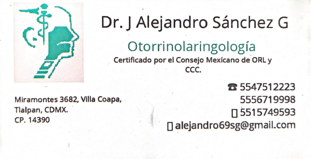 Dr Jose Alejandro Sánchez Guerrero